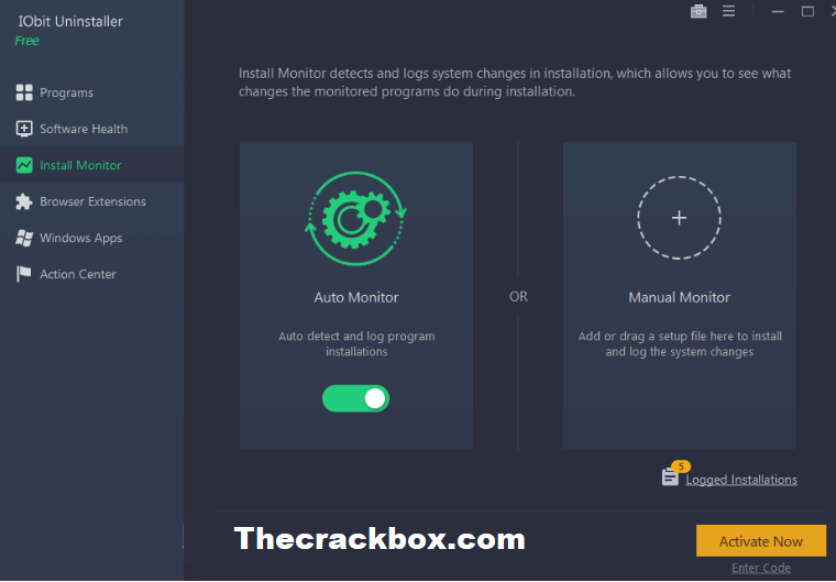 phần mềm gỡ cài đặt iobit Crack